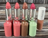 Clinique Lipstick Lip Gloss Bundle Lot - Matte Petal Magenta Bare Sorbet... - $24.18