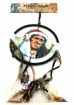 Mandala 6” Native American Dream Catcher Wall Hanging Decoration New &amp; S... - $11.20