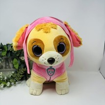 Ty 16&quot; Beanie Boos Paw Patrol Skye Pup Big Eyes Plush Pink &amp; Tan Stuffed Dog - $43.00