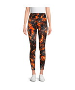 No Boundaries Juniors&#39; Halloween Sueded Spiderweb Leggings, Multicolor X... - $341.73 MXN