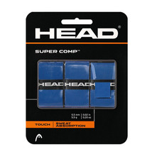 HEAD Super Comp Tennis Over Grip Cushion Racket Badminton Blue 0.5mm 1 P... - $16.90