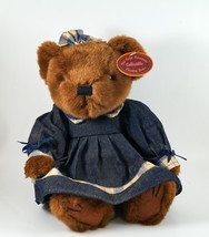 Blue Ridge Mountains Country Bears Collectible Plush Teddy Bear 9.5 sitt... - $11.99
