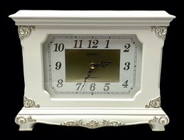 SEIKO Jewelry Box Clock for Girl Rectangular off WHITE 6 Different Melodie Song - $134.99