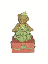 Cherished Teddies 4009188 O Christmas Tree Girl Figurine Avon Exculsive ... - £7.19 GBP