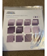 Creative Memories purple Gradient Best Hits Designer Paper Pack 12-sheet... - $16.37 CAD