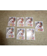 Lot of 7 1984 Topps Baseball Pete Rose Stickers #115 NM-Mint - $21.78