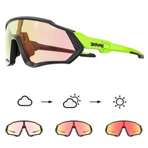 KAPVOE Cycling Gles Photochromic Red OR Blue Cycling gles  Bike MTB Gles For Man - £98.30 GBP