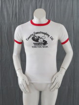 Vintage Graphic T-shirt - Country Eavestroughing Ringer Tee - Men&#39;s Small - $49.00