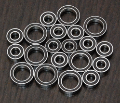 (20pcs) Hpi Nitro MT2 (18SS /G3.0) /RS4 3 Evo Rtr Rubber Sealed Ball Bearing Set - $15.99