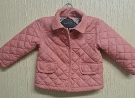 Joules Pink Coat jacket for baby girl 12-18 month Express Shipping - £18.22 GBP