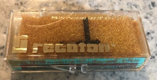 RECOTON 701 SD Type 3 Hand Polished Diamond Stylus NOS Vtg Replacement N... - $17.64