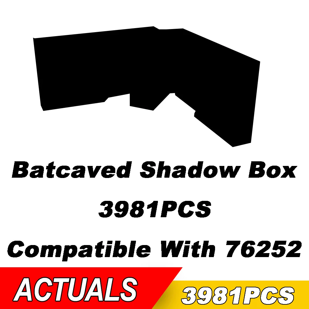 IN STOCK NEW Famous Movie Series 76252 Batcaved Shadow Box Building Kit ... - £199.99 GBP