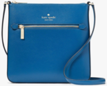 Kate Spade Sadie North South Crossbody Sapphire Blue Leather K7379 NWT $... - £77.42 GBP