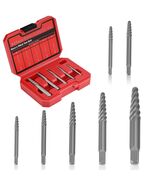 7-Pcs Screw Extractor Set Easy Out Drill Bits Set for Removing Stripped ... - $13.80