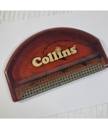 Collins Fabric and Sweater Comb D-Fuzz-It brown faux tortoiseshell Vintage - $23.00