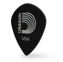 10 Black Ice Guitar Picks Heavy 1.0mm Duralin 3DBK6-10 D&#39;Addario Planet ... - £10.94 GBP