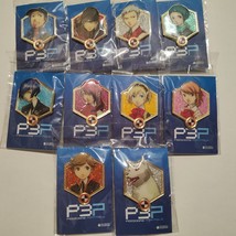 Persona 3 Portable Golden Series Enamel Pins Complete Set Official Collectibles - £74.91 GBP