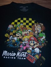 Vintage Style Super Nintendo SUPER MARIO KART T-Shirt MENS MEDIUM 1990&#39;s - $19.80