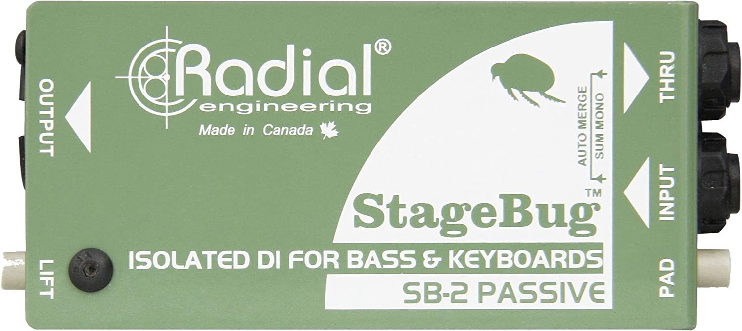 Radial Engineering Stagebug Sb-2 Passive Direct Box - $116.99
