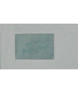 HUMPHREY BOGART SIGNED Page - Casablanca, The Big Sleep, Dark Passage, K... - $689.00