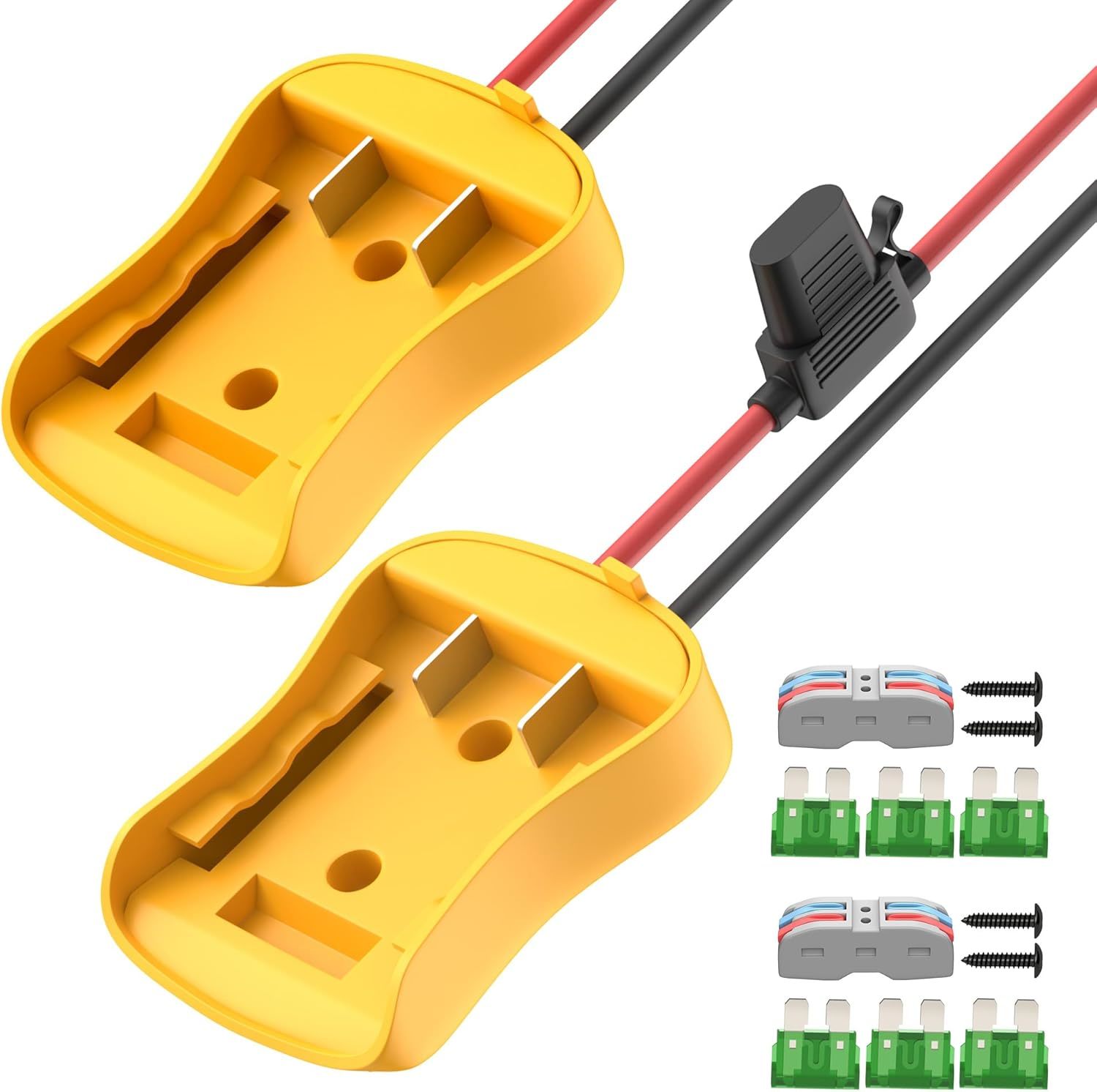 2Pcs 20V Battery Adapter For Dewalt Power Wheel Battery Adapter Battery - $44.95