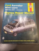 1986-1997 Ford Aerostar Mini-Vans Haynes Repair Manual 2wd models - £4.66 GBP