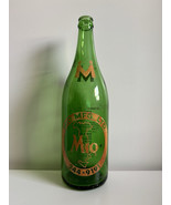 VINTAGE EMPTY MIO MFG LTD 244-9191 Toronto Canada 30 oz Glass Pop Bottle... - $19.79