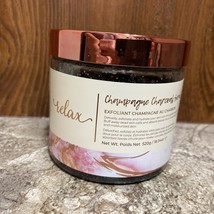 Manna Kadar Relax Champagne Charcoal Scrub Mineral Exfoliant 18.34 oz - $10.99 CAD