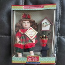 Classic Treasures - Birdhouse and Bench Special Edition Collectible Doll New - £26.57 GBP