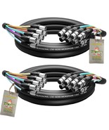 XLR Snake Cable 8-Channel 10ft (2-Pack) by FAT TOAD - Pro-Audio Shielded... - €53,84 EUR