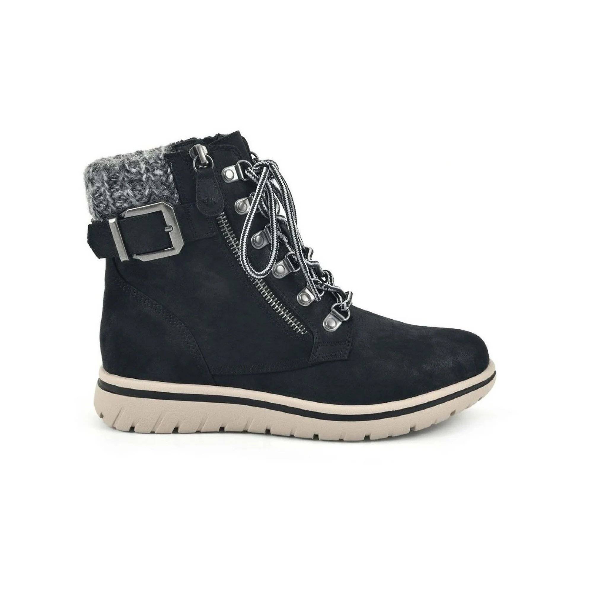 Cliffs by White Mountain Hearty Snow Boots for Women – Faux Suede, Size 8.5 - $38.00