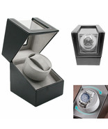 Single Automatic Rotation Leather Watch Winder Storage Display Case Box ... - £41.87 GBP