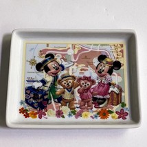 Tokyo Disney Sea Duffy the Bear ShellieMay Mickey Mouse Mini Mouse Plate... - $43.65