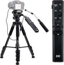 Video Remote Control Tripod For Sony Fdr-Ax53 Ax43 Ax33 Ax100 Ax700 Hdr-Cx405 - £88.19 GBP