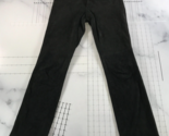 Ralph Lauren Sport Suede Leather Pants Womens 30 Black Pockets Lined Ski... - $29.69
