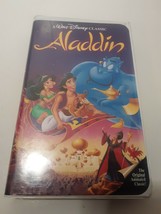 Black Diamond Collection Aladdin A Walt Disney Classic VHS Tape - £3.86 GBP