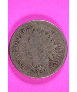 1862 Copper Nickel Indian Head Cent Penny Type Coin Exact Coin Pictured 299 - $17.98 CAD
