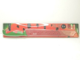 Watermelon Canteloupe 11&quot; Melon Slicer Dexas Stainless Steel Serrated Knife NEW - £20.18 GBP