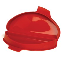 Norpro Red Silicone Microwave 2 Egg Omelet Maker - $23.99