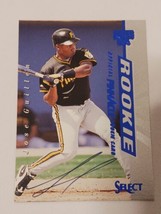 Jose Guillen Pittsburgh Pirates 1997 Pinnacle Select Certified Autograph Rookie - £3.81 GBP