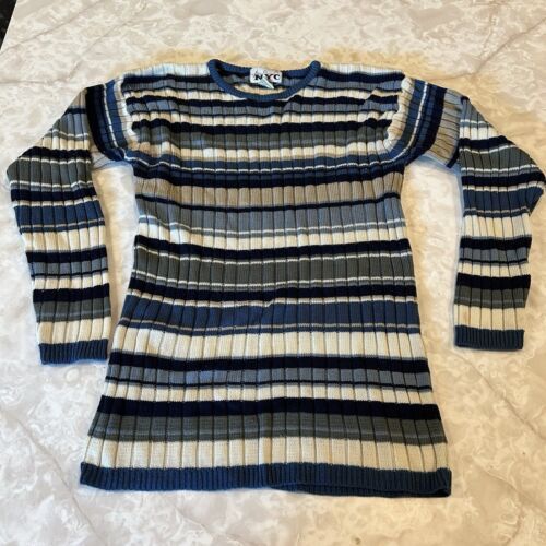 NY Collection Striped Long Sleeve Medium - $21.16