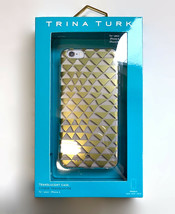 New Incipio Trina Turk GOLD/CLEAR Triangles Protective Case For I Phone 6 / 6S - £5.95 GBP