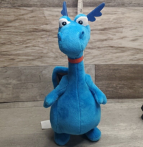 Disney Doc McStuffins Stuffy Blue Dragon 9&quot; Tall Plush Stuffed Toy Just Play EUC - £7.99 GBP