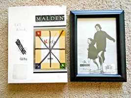 Malden Wood 5&quot; x 7&quot; Black Picture Frame #622-57 - £4.41 GBP