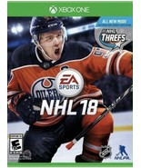 NHL 18 Xbox One 2017 Microsoft &quot;NEW&quot; FACTORY SEALED - $16.08 CAD