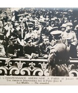 RPPC Paris American Independence Day 1918 The Wounded France July 4th PC... - €25,70 EUR