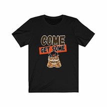 Gangster Cat Come Get Some Thug Kitty Funny Cat T-Shirt Black - $19.79