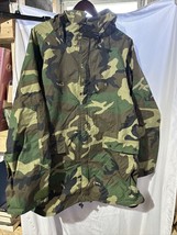 U.S. Army Parka Improved Rainsuit Jacket Orc Industries Woodland Camo Co... - £58.50 GBP