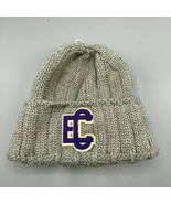 EC College Vault Hat Kids Gray Adidas Cuffed Beanie Cap New - €7,61 EUR