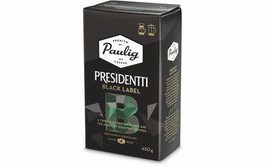 Paulig Presidentti Black Label ground Coffee 12 Packs of 450g - $165.62